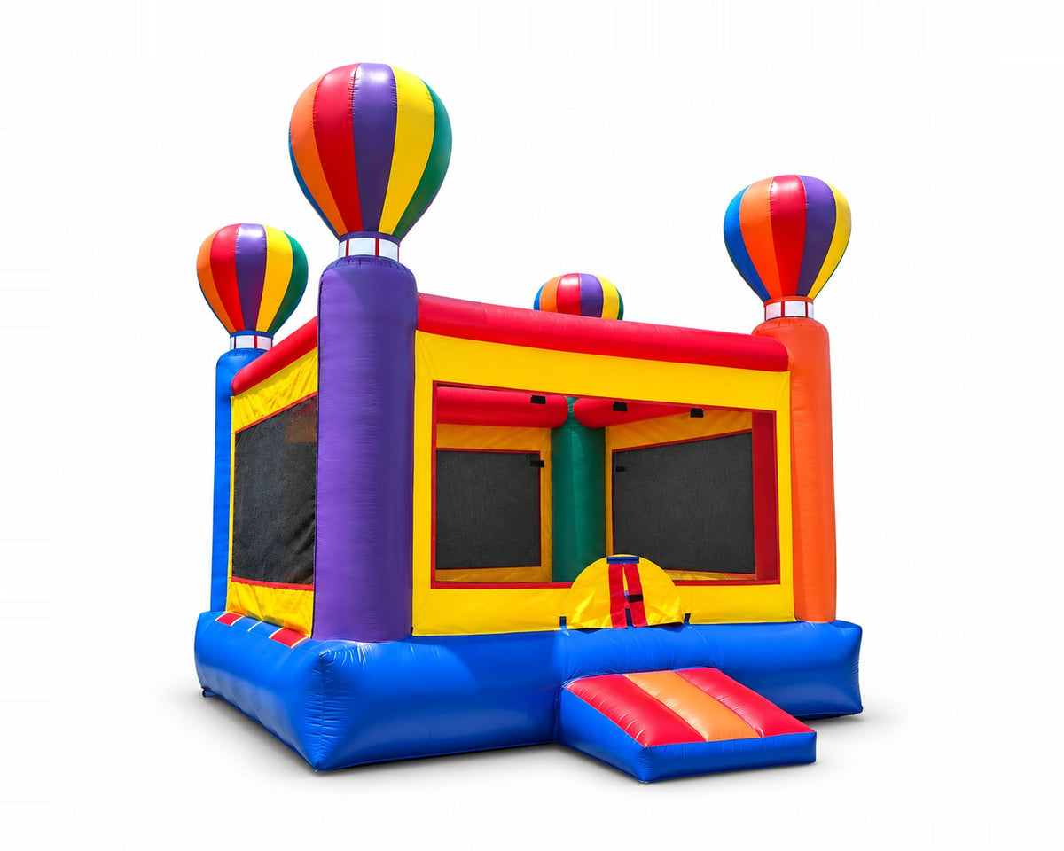 Château Montgolfières 4 × 4 m, packshot sur fond blanc