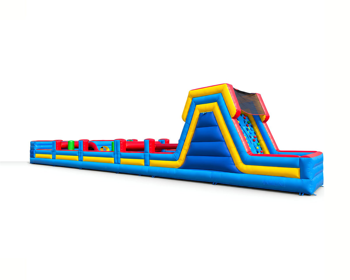 Parcours Grand Toboggan 14 × 3 × 4 m, packshot sur fond blanc