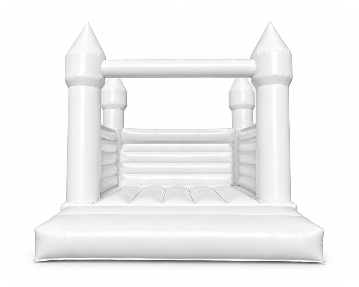 Château Blanc Cérémonie 4 × 4 m, packshot sur fond blanc