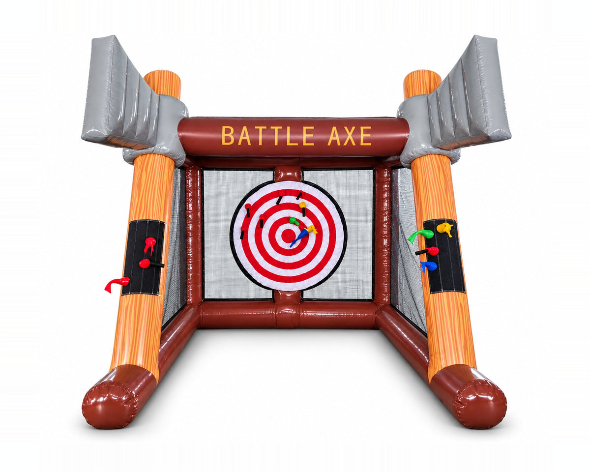 Jeu Lancer de Haches 2,75 × 2,85 m, packshot sur fond blanc