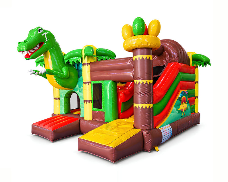 Combo Dino T-Rex 4 × 5 m, packshot sur fond blanc