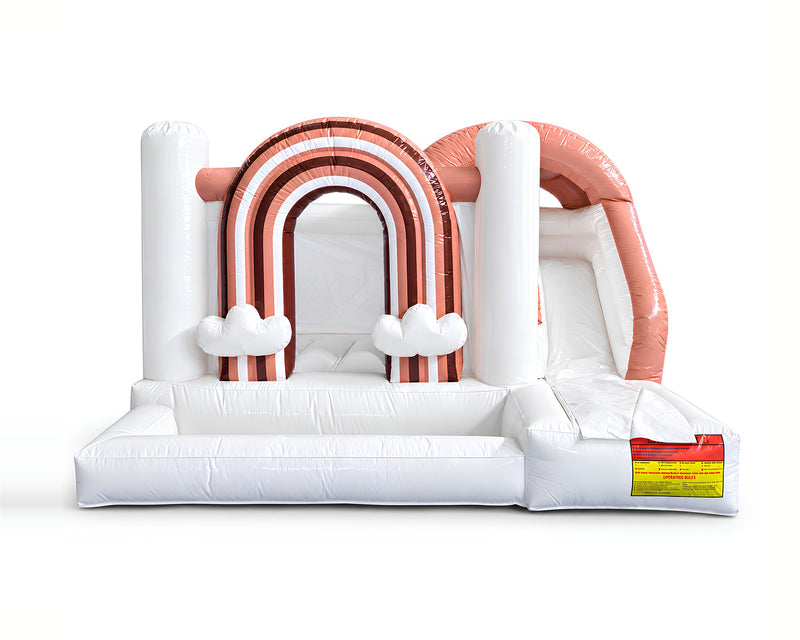 Combo Bohème Arc-en-ciel 3,8 × 3,9 m, packshot sur fond blanc